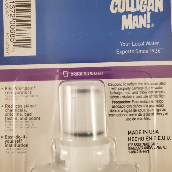 Culligan refrigerator replacement filter CW-W2 - Picture 5 of 7